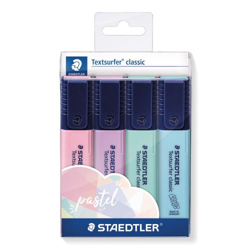 Korostuskynä Staedtler textsurfer 364 värivalikoima 4kpl, hinta 9,26€