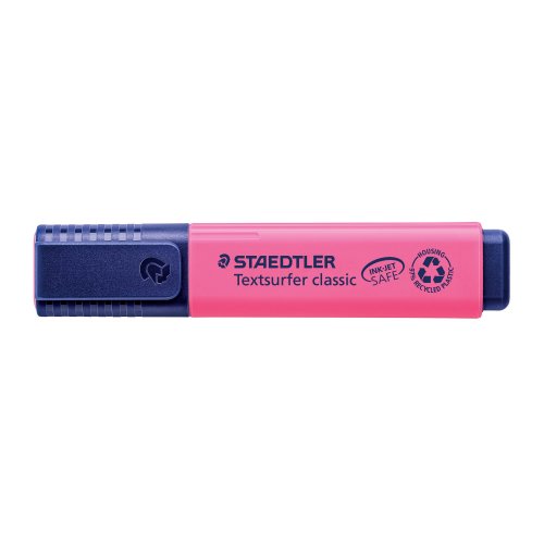 Korostuskynä Staedtler textsurfer 364 viisto 1-5mm pinkki, hinta 1,20€