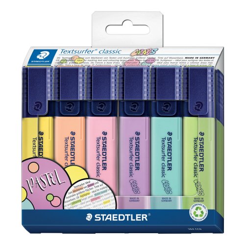 Korostuskynä Staedtler textsurfer classic 364 cc6 1 kpl=6 kynää 6kpl, hinta 16,11€