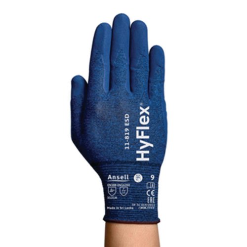 Kosketusnäyttökäsine Ansell 11-819 hyflex esd koko 6, hinta 5,63€