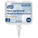 Kosteusvoide Tork Sensitive Hand Lotion S2 420202 475 ml /8