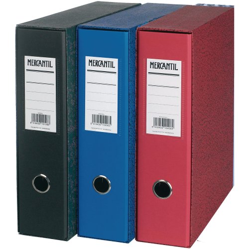Mercantil mappi kotelolla sininen A4 edullinen kansio eli kotelomappi toimistoon, Mercantil A4 mapit tarjous hinta ja ekologinen kierrätysmappi kotimainen
