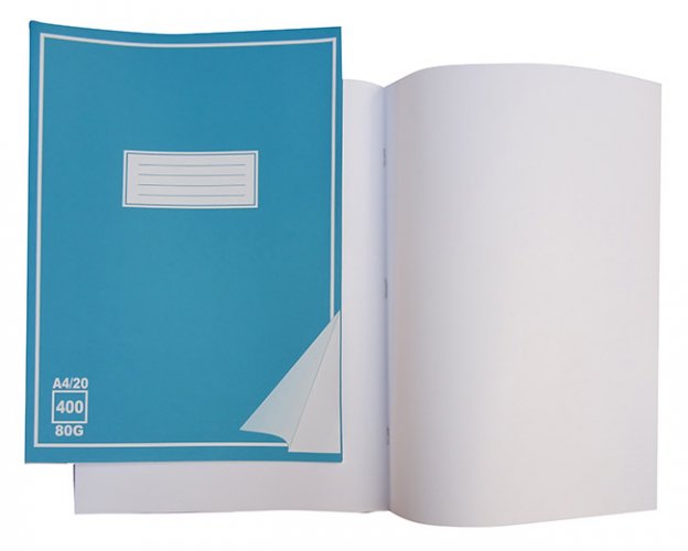 Kouluvihko 400 A4/20 80G blanko, hinta 0,45€