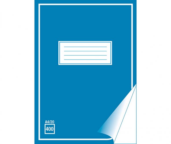 Kouluvihko 400 A4/20 blanko, hinta 0,42€