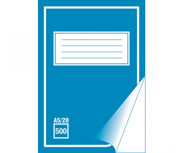 Kouluvihko 500 A5/20 blanko, hinta 0,22€