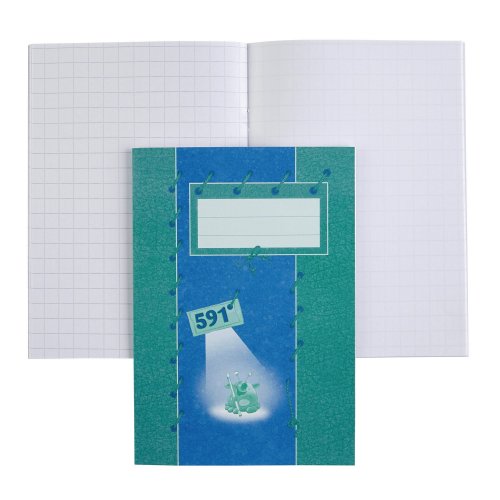 Kouluvihko 591 a5/20 ruudutettu 10x10mm/blanko, hinta 0,63€