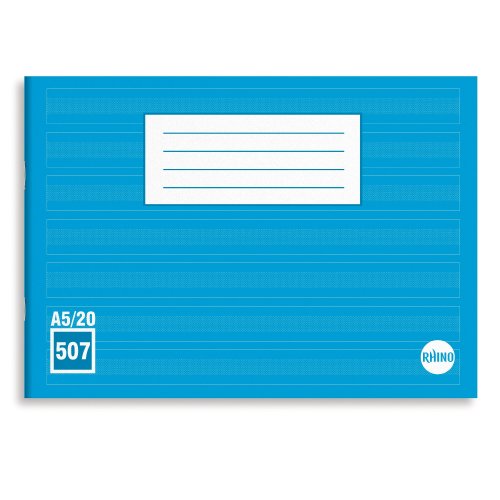 Kirjoitusvihko 507 a5/20 7 viivastoa apuviivat 20kpl, hinta 41,49€