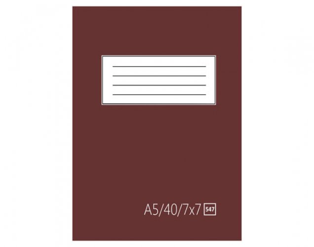 Kouluvihko RUS A5/40 ruudutettu, hinta 0,38€