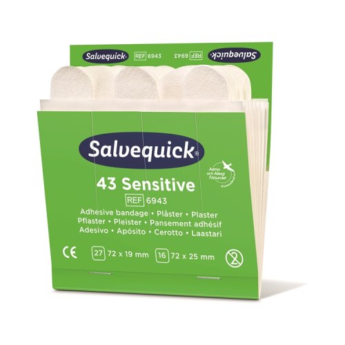 Kuitukangaslaastari Salvequick 6943 /6x43, hinta 42,10€