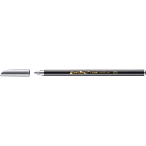 Kuitukärkikynä edding 1200 metallihopea, hinta 4,81€