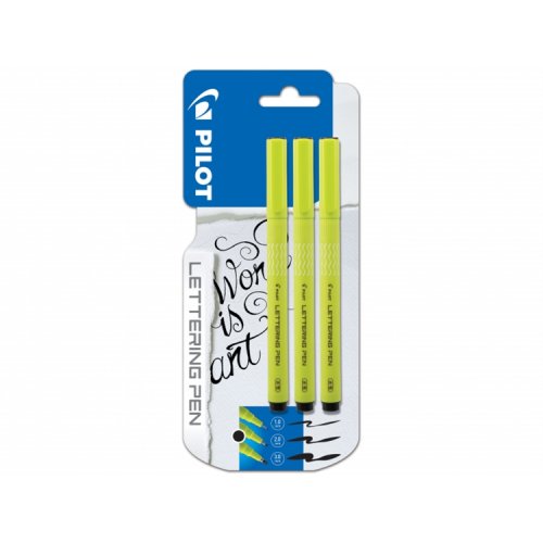 Kalligrafiakynä Pilot Lettering Pen musta /3, hinta 7,96€