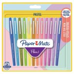 Kuitukärkikynä Papermate flair 0,7 mm pastellivärivalikoima 12kpl
