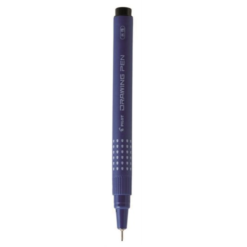 Kuitukärkikynä Pilot Drawing Pen 02 musta, hinta 2,34€