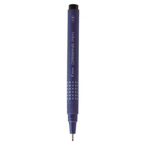 Kuitukärkikynä Pilot Drawing Pen 08 musta, hinta 2,34€
