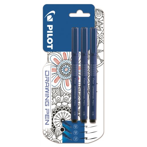 Kuitukärkikynä Pilot Drawing Pen /3, hinta 7,72€
