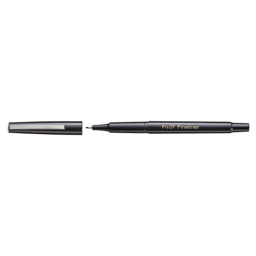 Kuitukärkikynä Pilot fineliner 0,4 mm, musta, hinta 2,58€