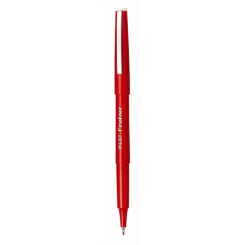 Kuitukärkikynä Pilot Fineliner punainen, hinta 1,38€