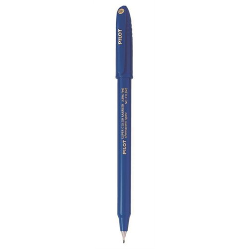 Kuitukärkikynä Pilot Super Color ultra fine sininen, hinta 1,91€
