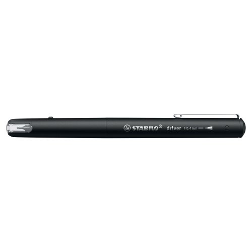 Kuitukärkikynä Stabilo driver 1088 0,4mm musta, hinta 4,14€