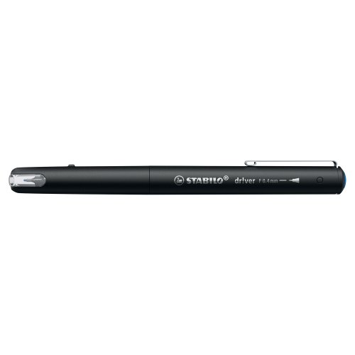 Kuitukärkikynä Stabilo driver 1088 0,4mm sininen, hinta 4,14€