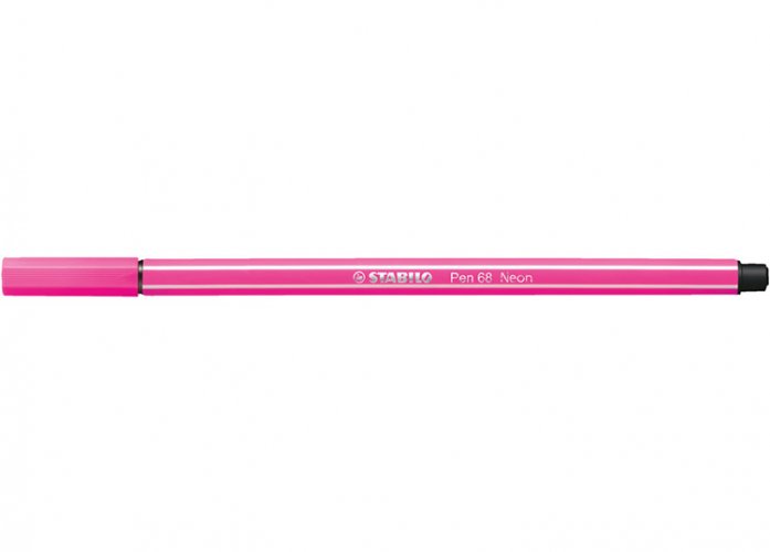 Kuitukärkikynä Stabilo Pen 68 neonpinkki, hinta 0,75€