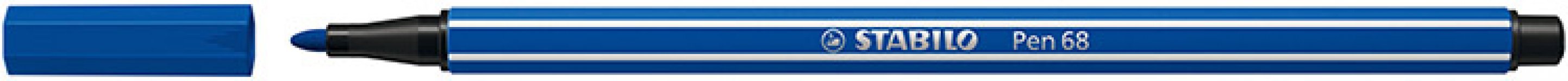 Kuitukärkikynä STABILO Pen 68 sininen
