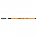 Kuitukärkikynä Stabilo point 88 0,4mm musta