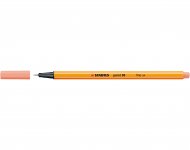 Kuitukärkikynä STABILO Point 88 aprikoosi