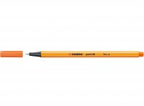 Kuitukärkikynä Stabilo Point 88 kalpeanpunainen