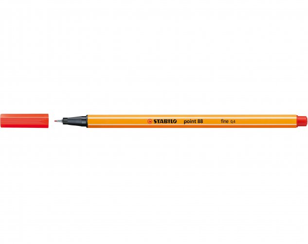 Kuitukärkikynä STABILO Point 88 vaaleanpunainen, hinta 0,55€