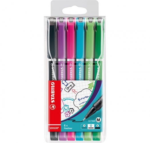 Kuitukärkikynä Stabilo Sensor 0, hinta 5,83€