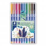 Kuitukärkikynä Staedtler triplus 323 1,0 mm 10kpl
