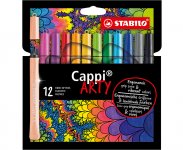 Huopakynä STABILO Cappi värilajitelma ARTY /12