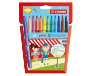 Huopakynä STABILO Power 280 värilajitelma /12