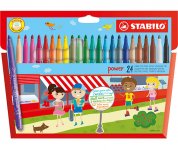 Huopakynä STABILO Power 280 värilajitelma /24