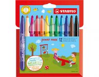 Huopakynä STABILO Power Max 980 värilajitelma /12