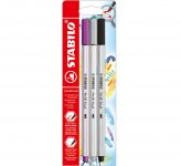 Kuitukynäsarja Stabilo Pen 68 Brush B-55436-10 blister 3kpl