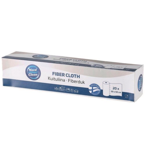 Kuituliinarulla Nord clean 30x50cm 20kpl, hinta 5,52€
