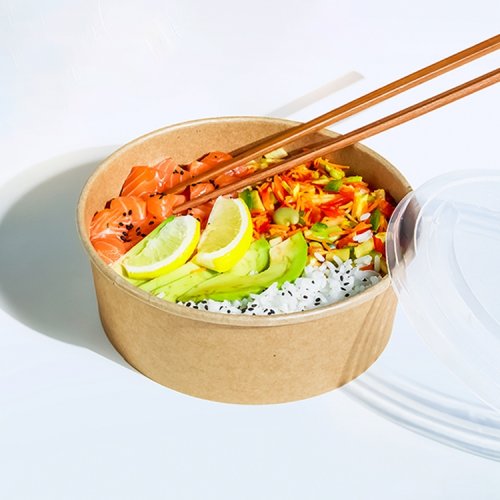 Kulho Guillin pyöreä kartonki 1000 ml 50 kpl, hinta 13,89€