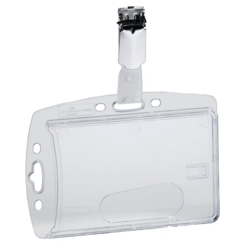 Kulkukorttikotelo Durable 8005 ja klipsi 40kpl, hinta 87,12€