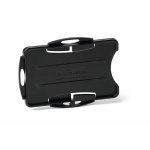 Kulkukorttikotelo Durable ECO avoin 2 kortille musta