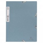 Kulmalukkokansio Exacompta a4, siniharmaa