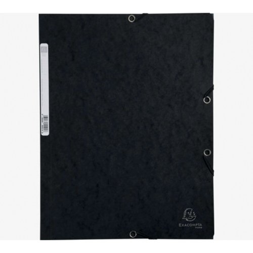 Kulmalukkokansio Exacompta musta a4, hinta 1,97€