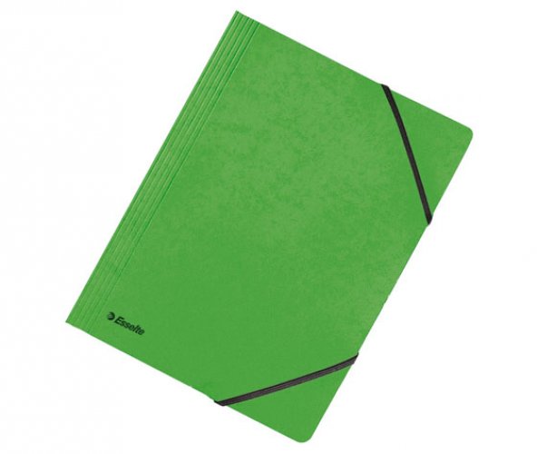 Kulmalukkokansio ilman läppiä Esselte A4 450G vihreä, hinta 1,63€