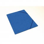 Kulmalukkokansio läpällinen a4 kartonki sininen
