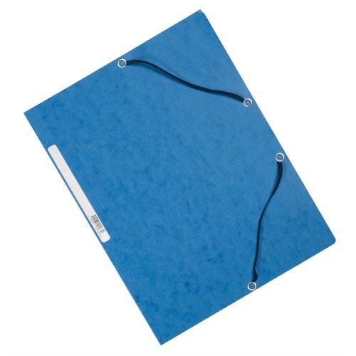 Kulmalukkokansio läpillä Q-CONNECT A4 375G sininen, hinta 1,12€