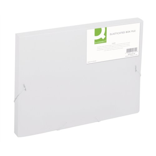 Kulmalukkokotelo Q-CONNECT A4 PP kirkas, hinta 1,72€