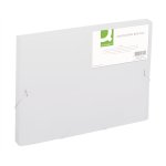 Kulmalukkokotelo Q-CONNECT A4 PP kirkas