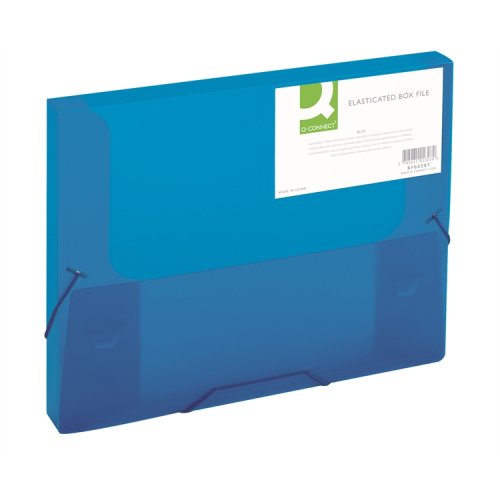 Kulmalukkokotelo Q-CONNECT A4 PP sininen, hinta 1,72€