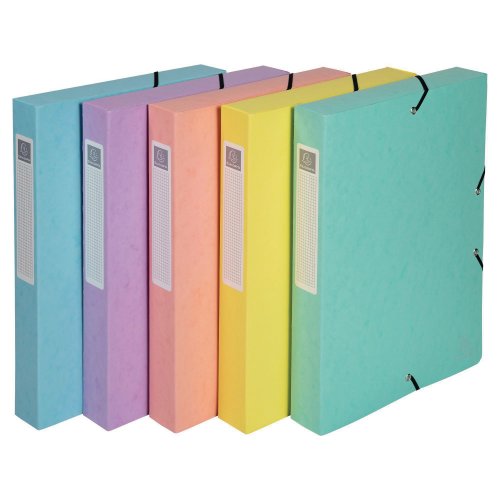 Kulmalukkolaatikko Exacompta aquarel a4 värilajitelma, hinta 37,18€